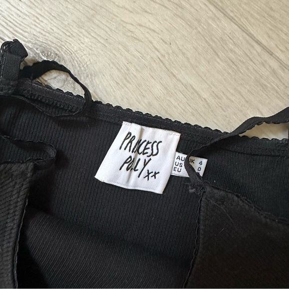 KATRINA MINI DRESS BLACK X PRINCESS POLLY - Picture 6 of 6